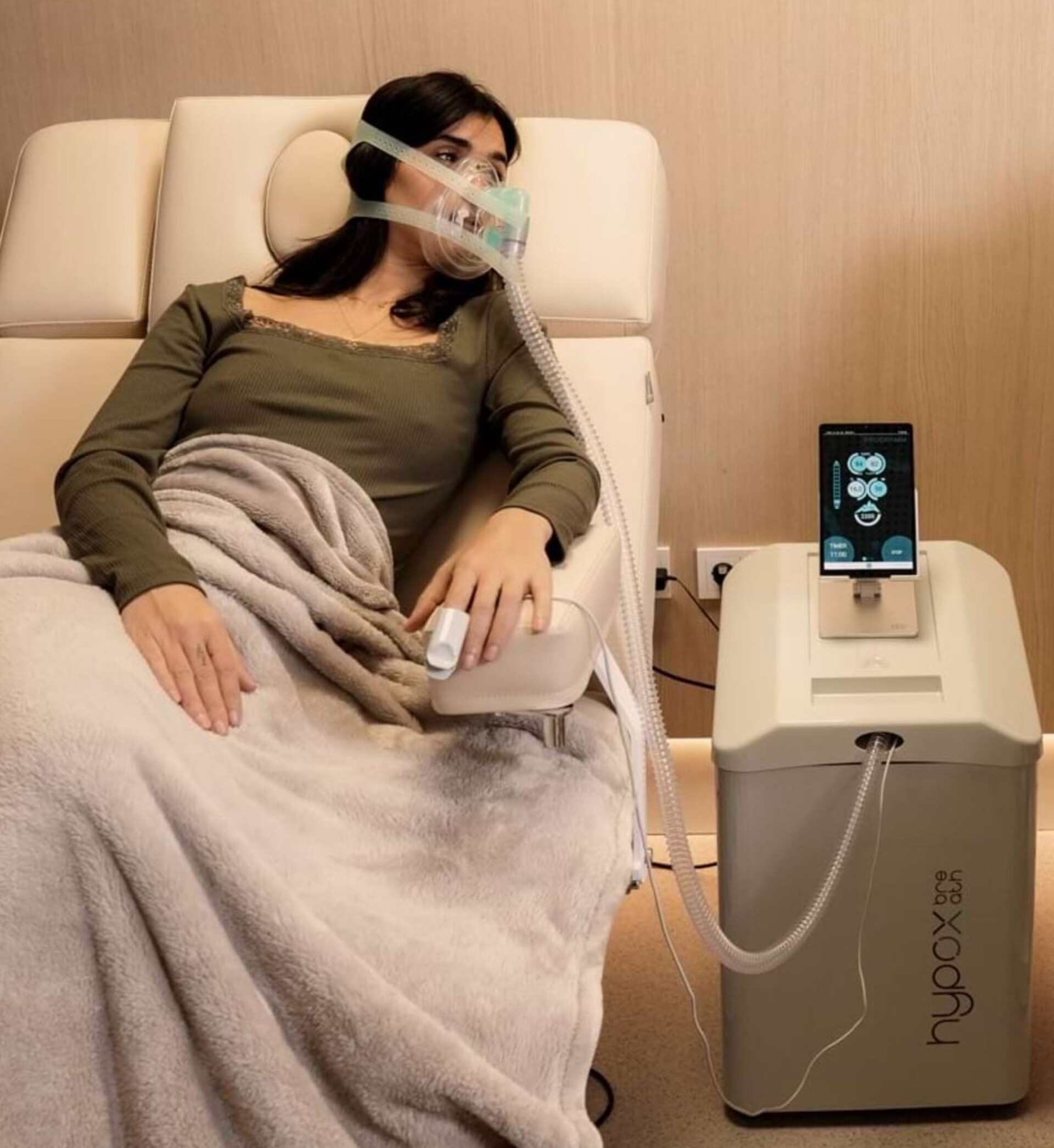 Interval hypoxia-hyperoxia training in a relaxed atmosphere.