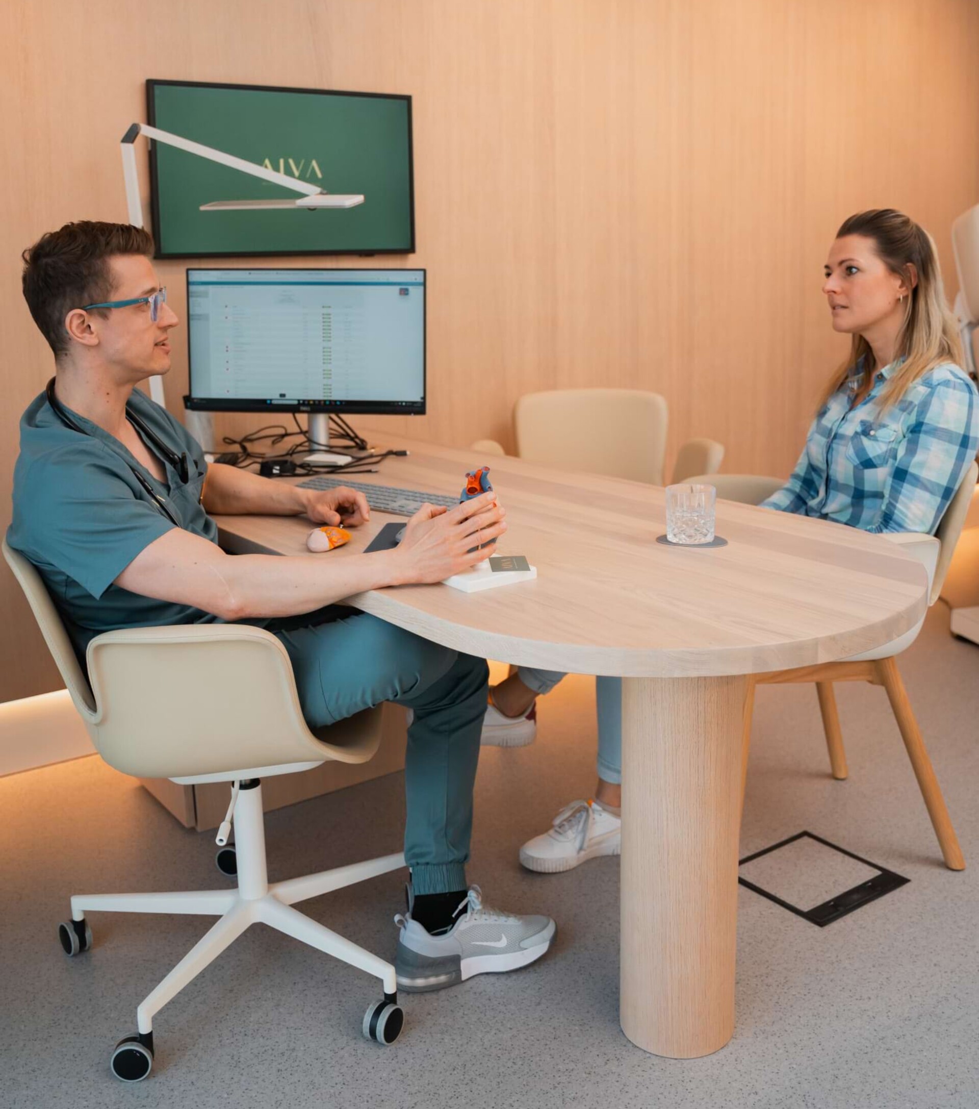 Fachkundige Beratung zu Ergebnissen der Vitalitätsanalyse.